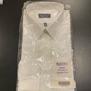 Men’s White Dress Shirt 16.5 Neck 33 Sleeve